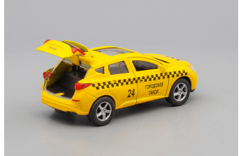 NISSAN Murano Такси, yellow