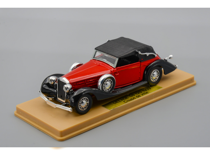 DELAGE D8-120 Coupe De Ville (1939), red/black