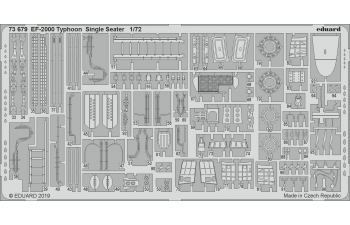 Фототравление для EF-2000 Typhoon, одноместный вариант