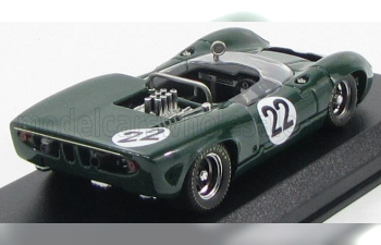 LOLA T70 Spider N 22 Silverstone 1966 H.dibley, Green