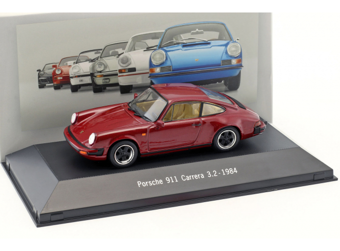 Porsche 911 Carrera 3.2 1984 (burgundy)