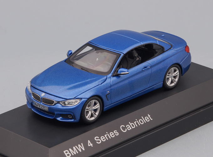 BMW 4 Series Convertible F33 (2014), blue metallic