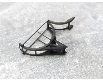 Держатель запасного колеса (ДЗК) КРАЗ-257 поздний