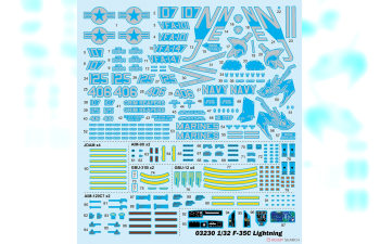 Сборная модель F-35C Lightning