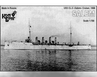 Сборная модель USS Salem Крейсер 1908