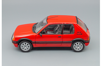 PEUGEOT 205 1.9 GTI (1988), red