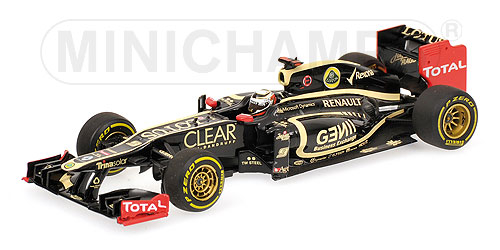 LOTUS F1 Team Renault E20 №9 (Kimi Raikkonen) 2012, black
