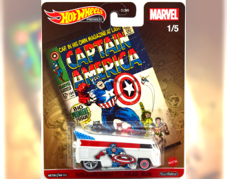 VOLKSWAGEN T1 Drag Bus Captain America Marvel Collection 1 5