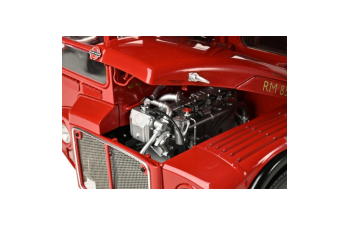 Сборная модель AEC ROUTEMASTER RM 857 London Bus L 69 8 B 20 H 37 5 in cm (1961), red