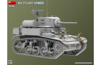 Сборная модель M3 Stuart Hybrid Military 1945