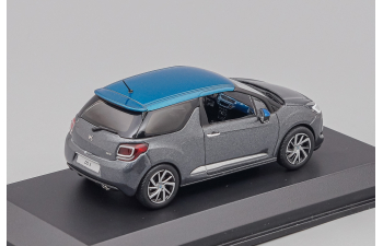 CITROËN DS3 (2014), grey / emeraude