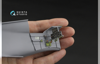 3D Декаль интерьера кабины Curtiss H-75 Hawk (Special Hobby)