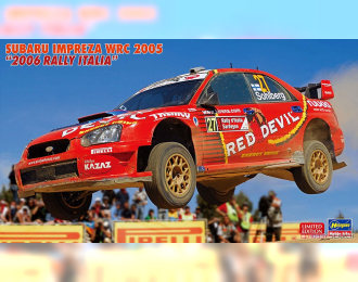 Сборная модель SUBARU IMPREZA WRC 2005 "2006 RALLY ITALIA" (Limited Edition)