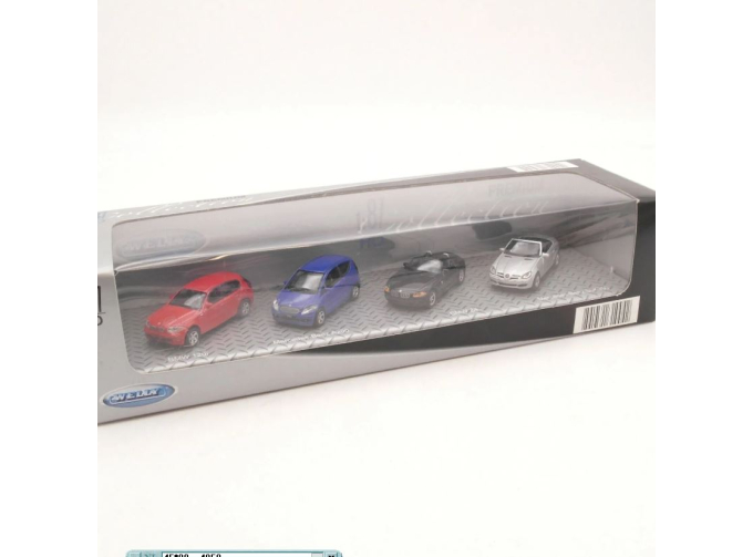 BMW & MERCEDES-BENZ, набор из 4 моделей