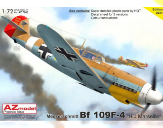 Сборная модель Bf 109F-4 H.J.Marseille