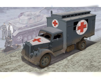 Сборная модель Автомобиль German Ambulance Truck