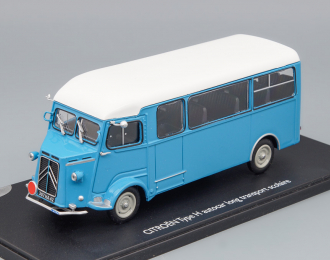 CITROEN HY Autocar Tra nsport Scolaire With Figurines, blue