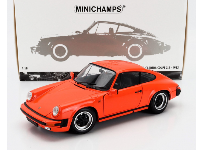 PORSCHE 911 3.2 Carrera Coupe (1983), orange