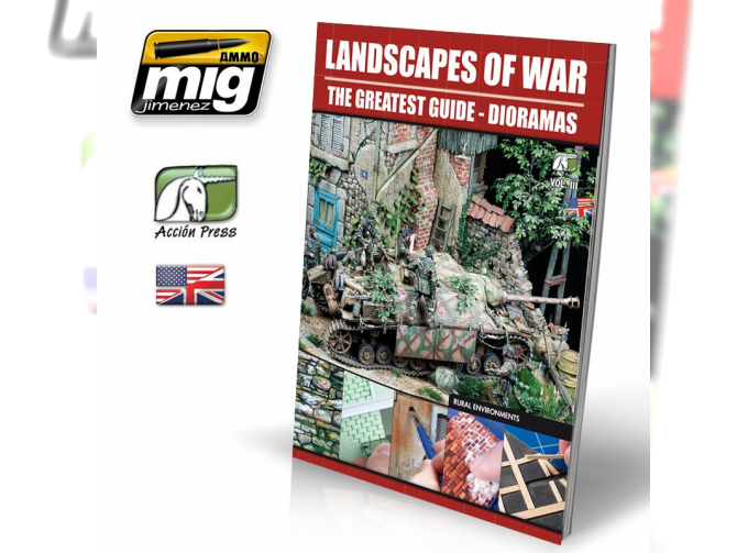 LANDSCAPES OF WAR: THE GREATEST GUIDE - DIORAMAS Vol.III - RuralEnviroments (English)