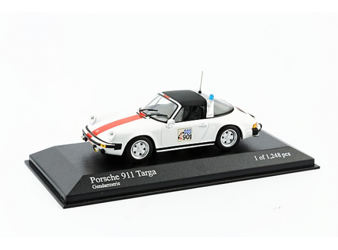 PORSCHE 911 Targa Gendarmerie 1977 White