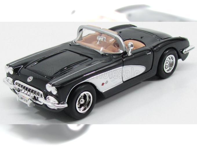 CHEVROLET Corvette Cabriolet (1959), Black White