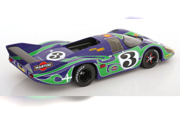 PORSCHE 917 Long Tail №3 24h Le Mans, Larrousse/Kauhsen (1970), Hippie Look