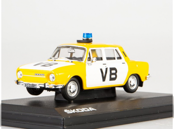 SKODA 120L VB, yellow / white