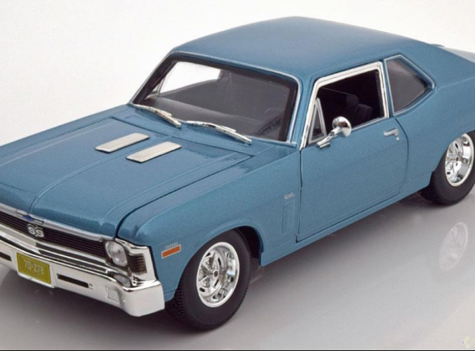CHEVROLET Nova SS Coupe (1970), light blue