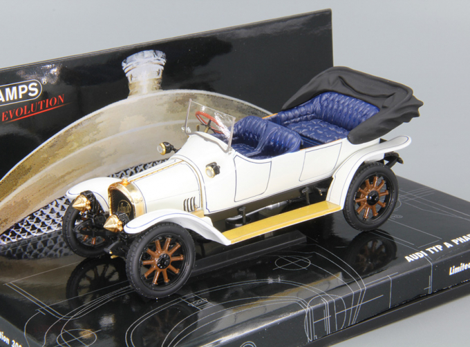 AUDI Typ A Phaeton (1910), white