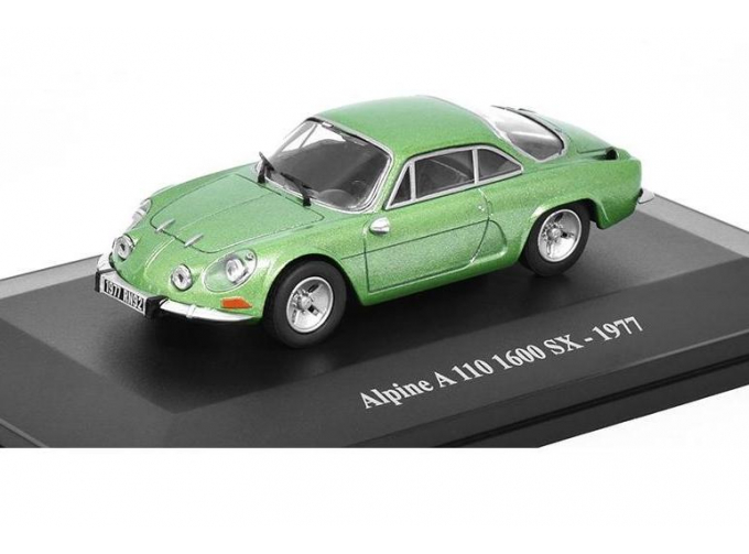 Renault Alpine A 110 1600 SX 1977 1:43 - Eligor časopis s modelem