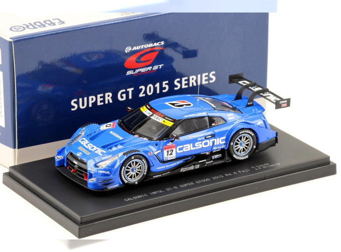 NISSAN Super GT500 Rd.4 Fuji Calsonic Impuls #12 Yasuda (2015), синий