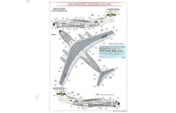 Сборная модель Транспортный самолет C-141A Starlifter