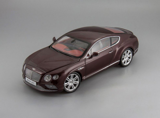 Bentley Continental GT Coupe 2016 (burgundy)