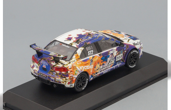 MITSUBISHI Lancer Evo X (KYOSHO Alice Motors) 2010, blue