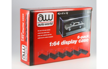 Акриловый бокс для моделей, набор 6 штук