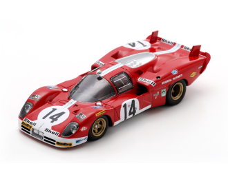FERRARI 512S 5.0L V12 Team Scuderia Montjuich №9 24h Le Mans (1970) Jose Juncadella - Juan Fernandez