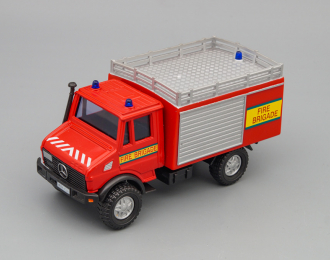 MERCEDES-BENZ Unimog Fire Brigade, red / silver