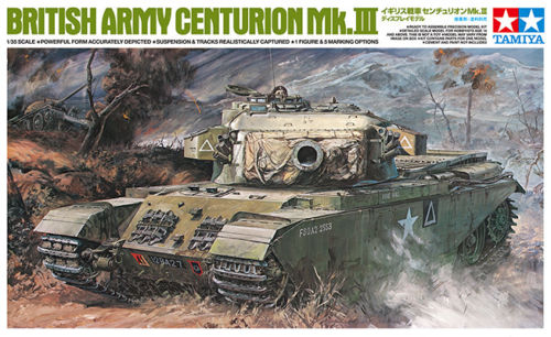 Сборная модель Английский танк Centurion Mk.III с одной фигурой