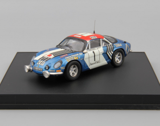 RENAULT Alpine A110 1600 S - B. Darniche 1st. Rally Maroc 73, blue / white