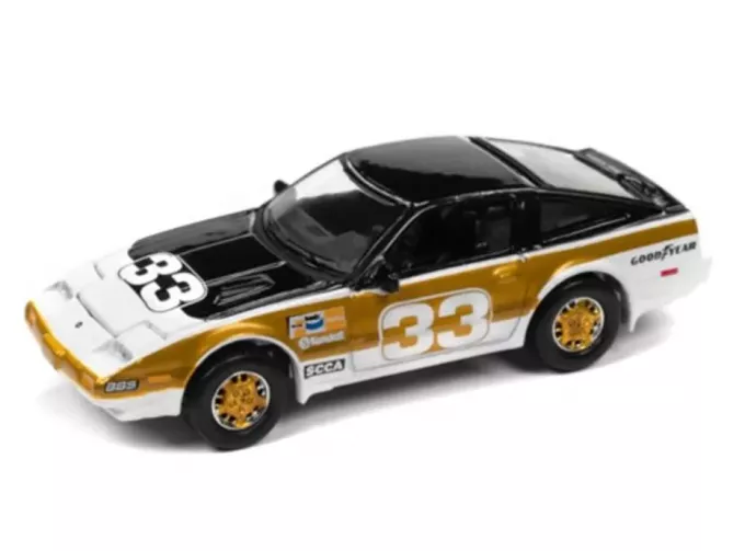 NISSAN 300zx №33 Import Heat Gt (1985), Black Gold White