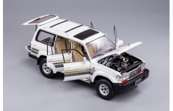 TOYOTA Land Cruiser J8 (1990) (LHD) white