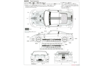 Сборная модель Nissan Fairlady Z'05 Top Secret