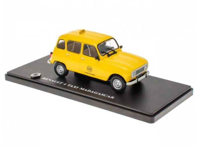 RENAULT 4 Taxi Madagascar (1983), Yellow