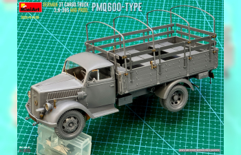 Сборная модель OPEL Blitz Pmq600 Type German 3t Cargo Military Truck 1952