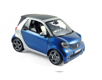 SMART Fortwo Cabrio 2015 Blue/Silver