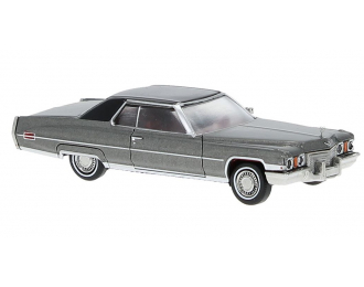 CADILLAC Coupe deVille (1972), silver/black