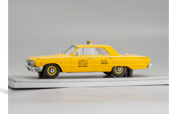 CHEVROLET Biscayne NYC Taxi (1963), yellow