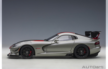 Dodge Viper ACR 2017 (billet silver metallic/black stripes)