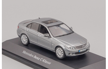 MERCEDES-BENZ C-Klasse Saloon Elegance W204 (2007), silver palladium