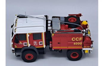 MAN Le220b Double Cabine Tanker Truck Sdis 21 Ccf 4000 Camiva Sapeurs Pompiers (2004), Red White